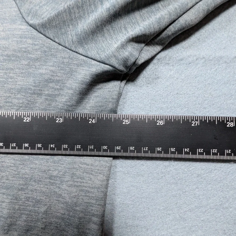 Under Armour Project Rock Quarter Zip Men XXL Grey HeatGear Pullover